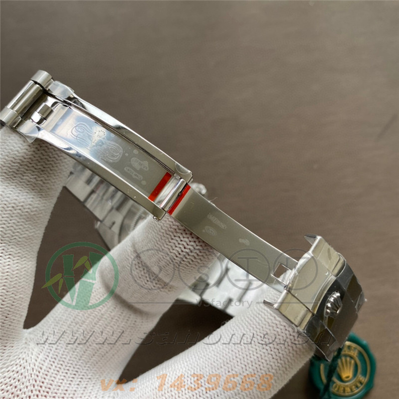 VS廠勞力士日志41mm陶瓷白面三銖帶「3235機芯」產(chǎn)品展示