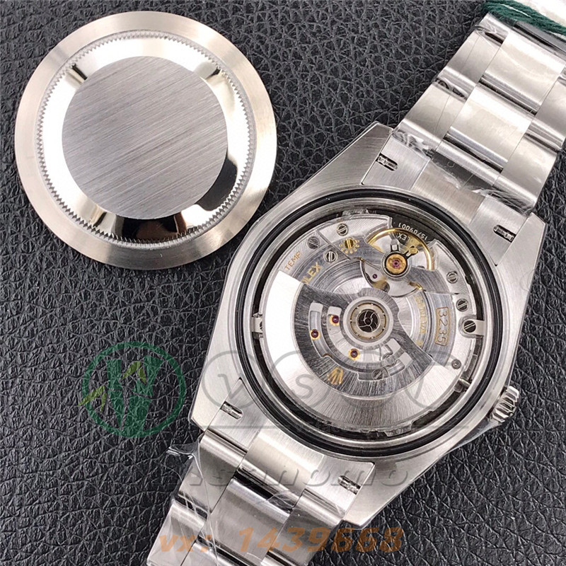 VS廠勞力士日志41mm銀面三銖帶「3235機芯」產品展示