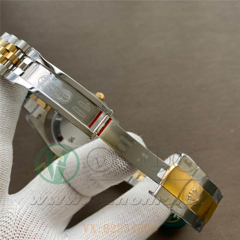 VS廠勞力士日志41mm間金陶瓷白面五銖帶「3235機芯」產品展示