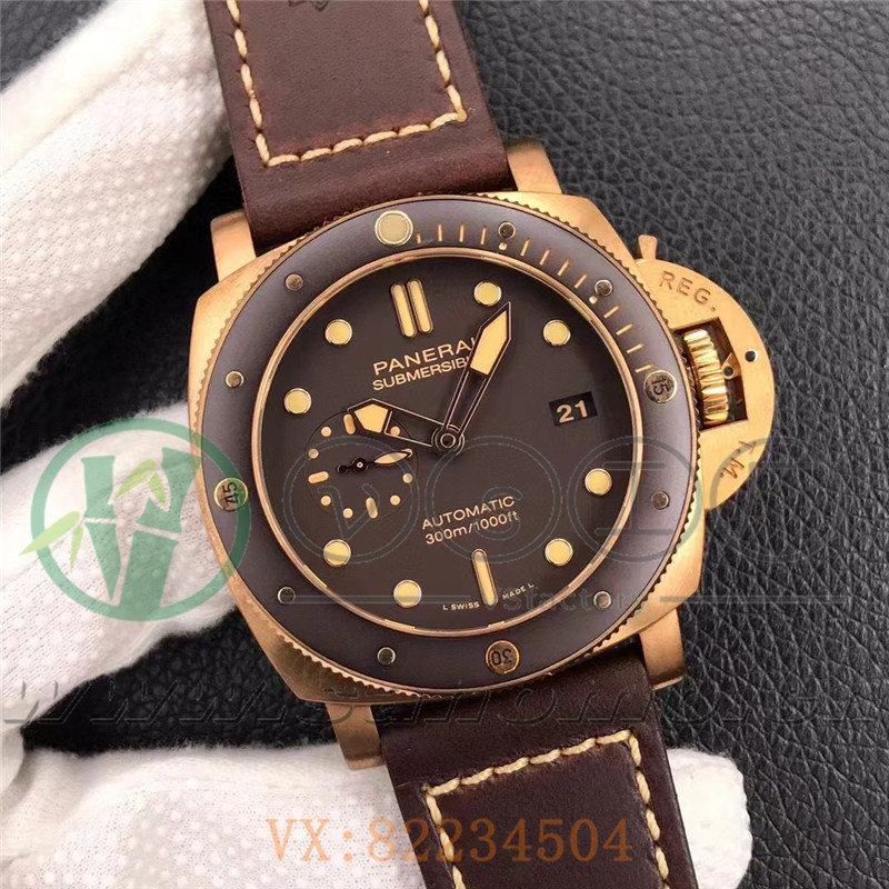 VS廠沛納海PAM968青銅「P.9010機(jī)芯」產(chǎn)品展示