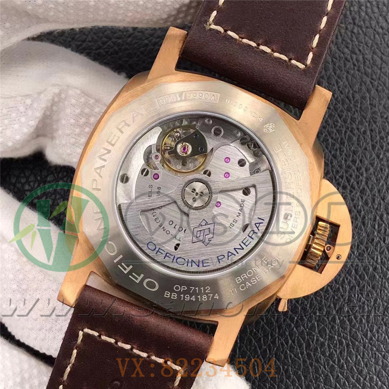 VS廠沛納海PAM968青銅「P.9010機(jī)芯」產(chǎn)品展示