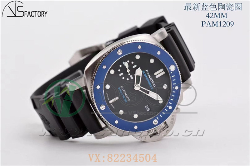 VS廠沛納海1209小藍鬼42mm評測（VS廠沛納海1209值得入手嗎）