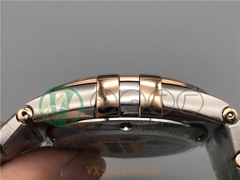 VS廠歐米茄星座38mm間玫白面鉆釘產品展示
