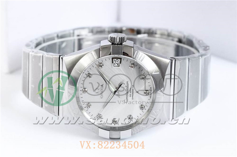 VS廠歐米茄星座38mm白面鉆釘產(chǎn)品展示