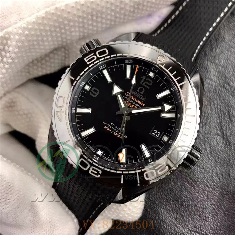 VS廠歐米茄海馬600米「深海之黑」產品展示