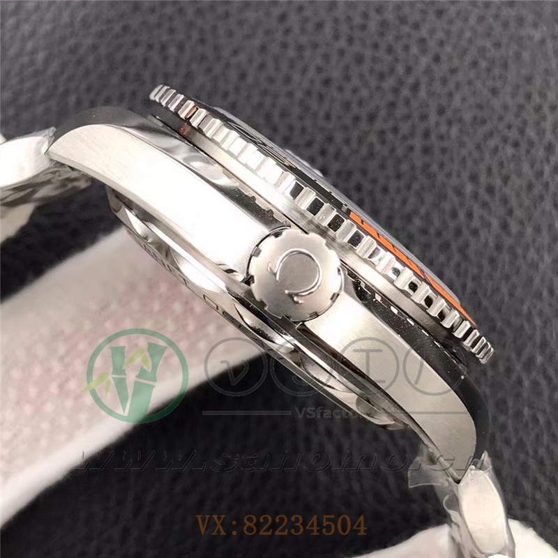 VS廠歐米茄海馬600米「四分之一橙」產品展示