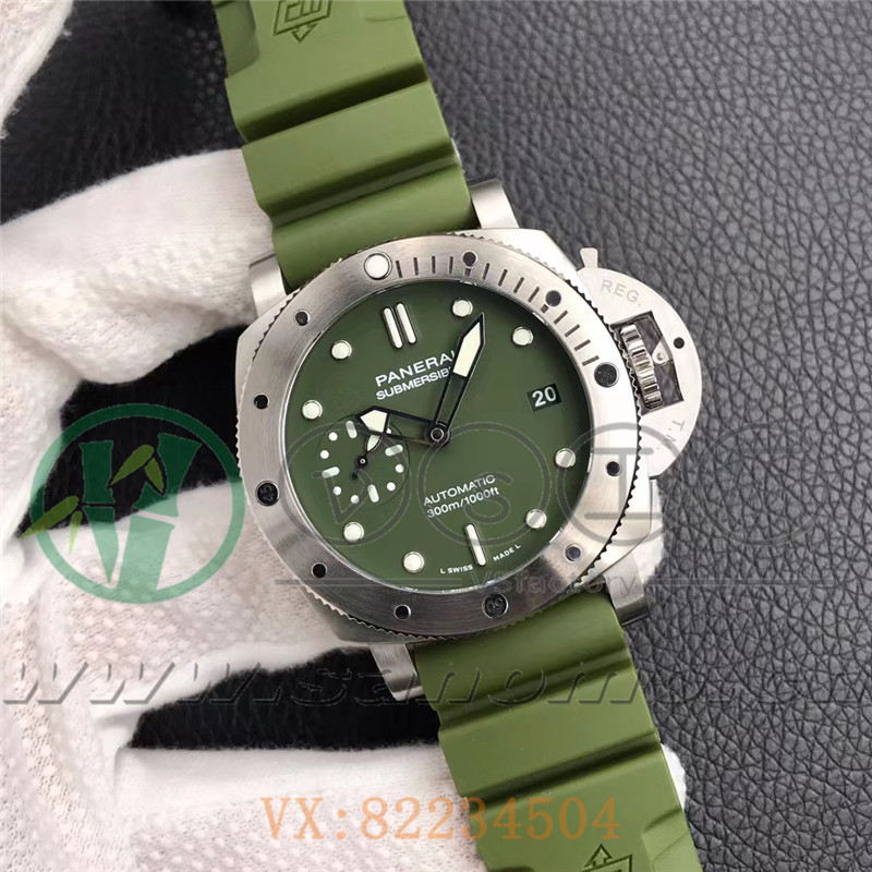 VS廠沛納海pam1055綠海魂細節怎么樣（VS沛納海1055值得入手嗎）