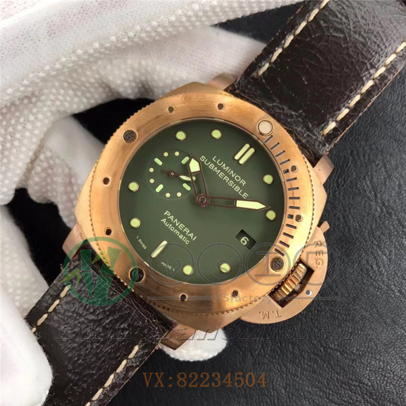 VS廠沛納海pam382青銅做工評測（VS廠沛納海382細節會一眼嗎）