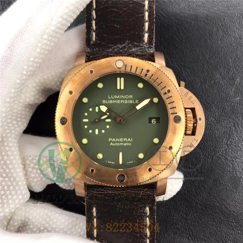 VS廠沛納海pam382青銅做工評測（VS廠沛納海382細節會一眼嗎）