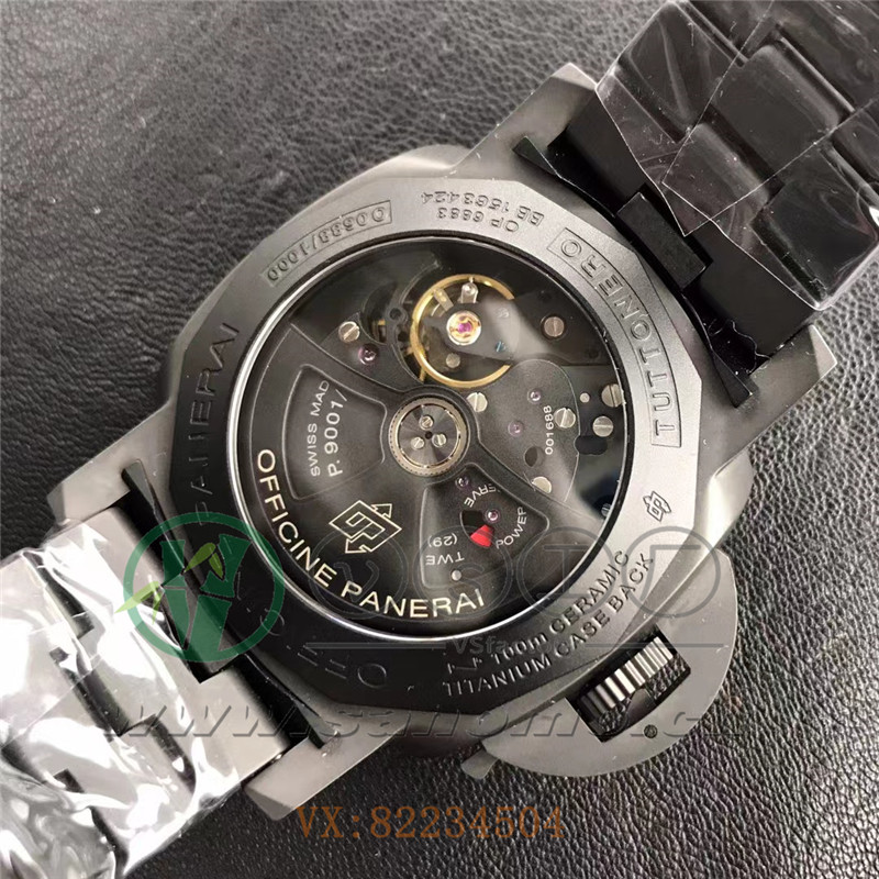VS廠沛納海pam438黑陶瓷細節評測（VS復刻沛納海438值得入手嗎）
