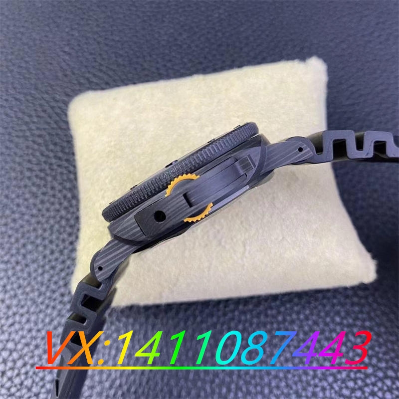VS廠沛納海1324碳纖維9011機芯細節(jié)測評