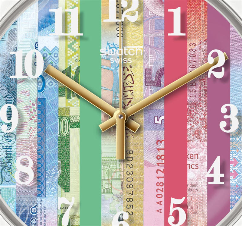 綻放獨特光彩！Swatch COLOURSHIFT腕表耀眼亮相《經濟學人》175周年慶