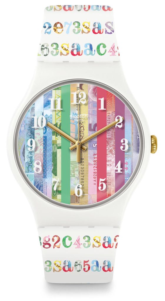 綻放獨特光彩！Swatch COLOURSHIFT腕表耀眼亮相《經濟學人》175周年慶