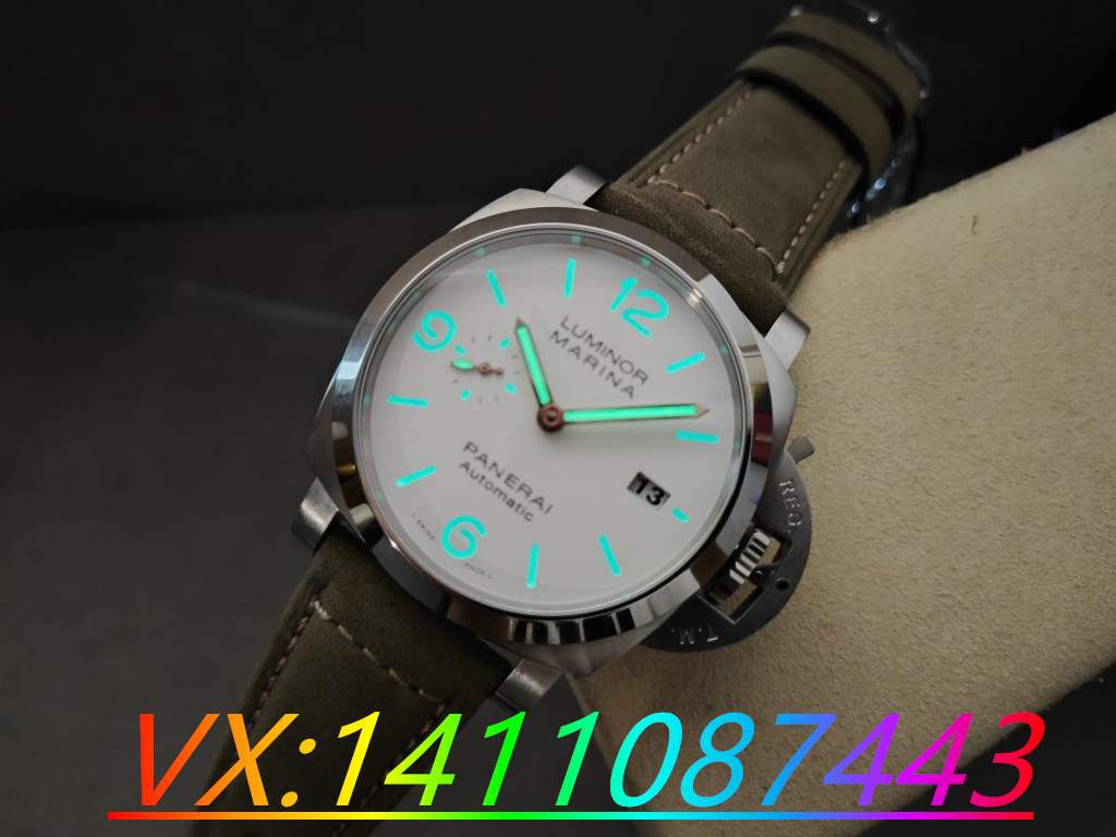 VS廠沛納海1314白馬王子搭載P9010機(jī)芯做工細(xì)節(jié)展示