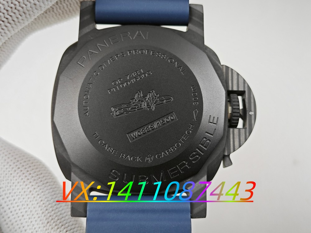 VS廠(SBF) 廠沛納海PAM01232碳纖維潛行系列腕表做工評測